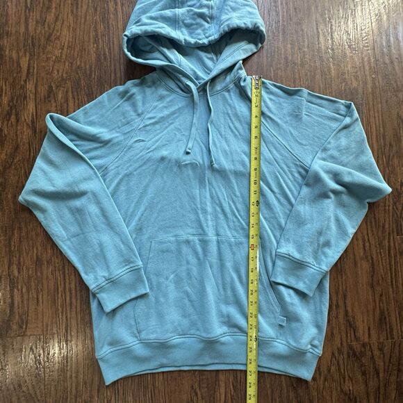 ATM Anthony Thomas Melillo Hoodie Color Capsule Pullover Blue Womens Size Large - Picture 6 of 12